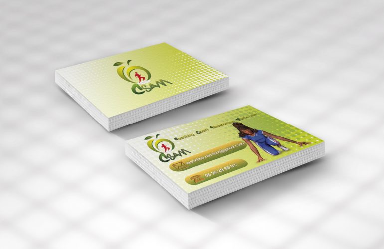 creation carte de visite coach sport nice